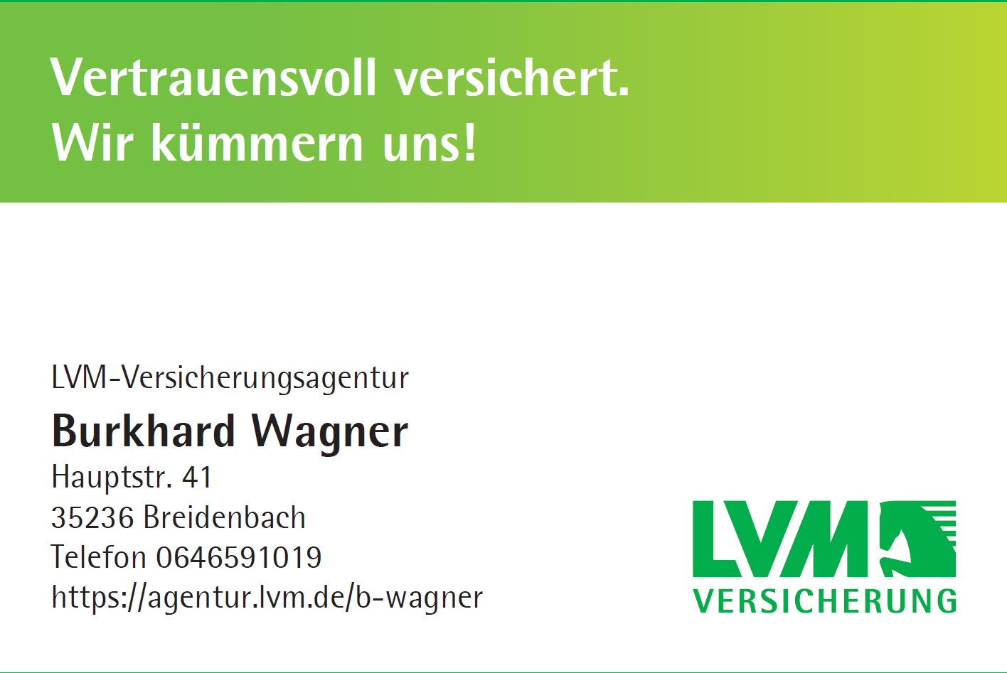 LVM‑Versicherungsagentur  Burkhard Wagner